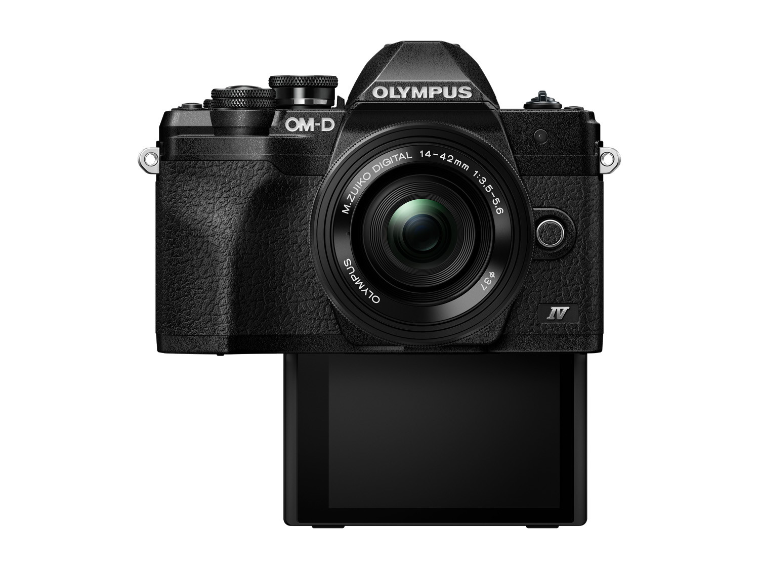 Olympus OM-D E-M10 Mark IV 14-42mmF3.5-5.6 Pancake blk/blk kit - Image 2