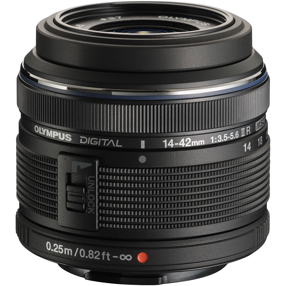 OLYMPUS M.ZUIKO DIGITAL ED 14-42mm F3.5-5.6-SLV-