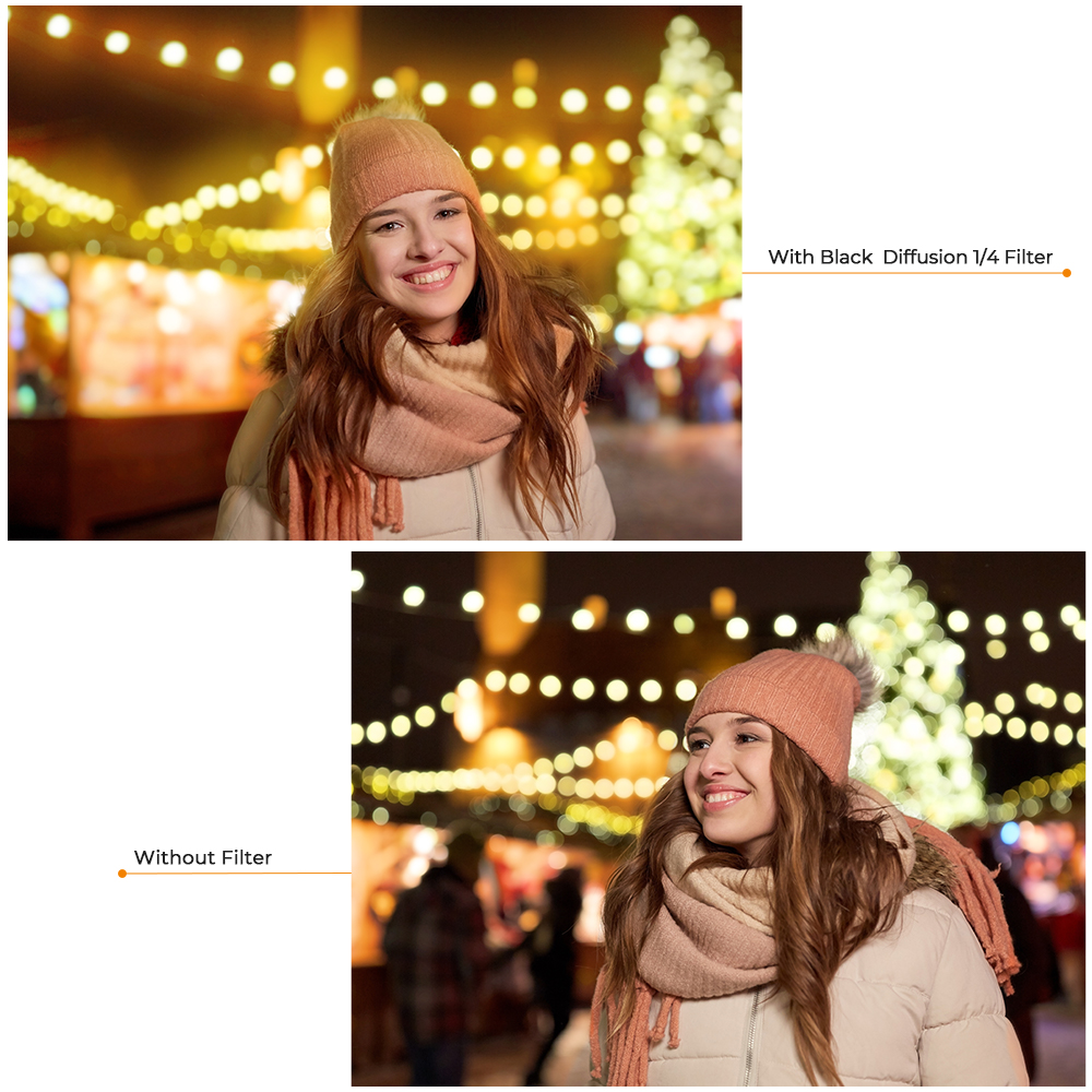 K&F Concept 49mm Nano-X Black Mist filter 1/4 - Image 2