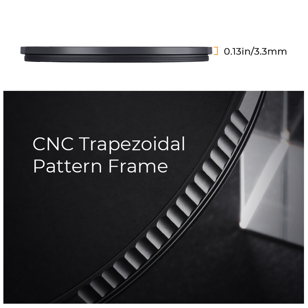 K&F Concept 82mm Nano-X Black Mist filtrs 1/4 - Image 6