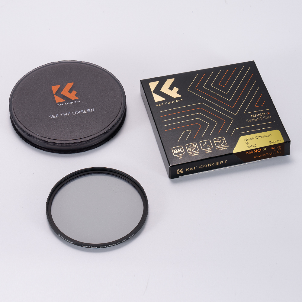K&F Concept 49mm Nano-X Black Mist filter 1/4 - Image 7