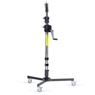Manfrotto 087NWLB Wind Up Stand Low base blk