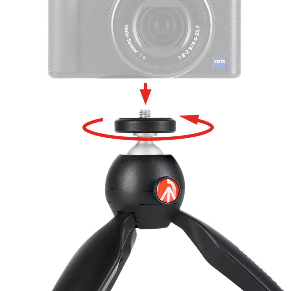 Manfrotto tripod PIXI MINI MTPIXIMII-B - Image 4