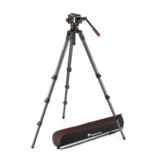 Manfrotto 504X Video Head with 536 CF Single leg tripod kit (MVK504XCTALL)