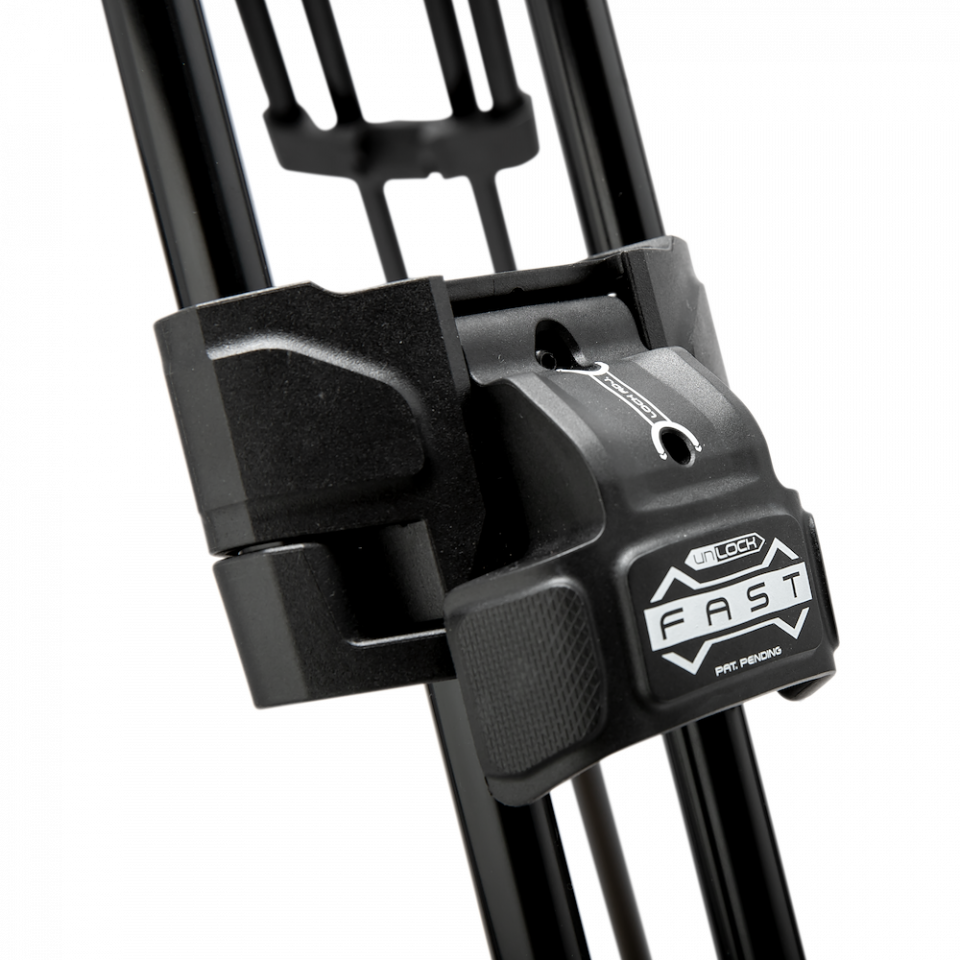 Manfrotto 526 Video Head with 645 Fast Twin Alu leg Tripod kit (MVK526TWINFA) - Image 4