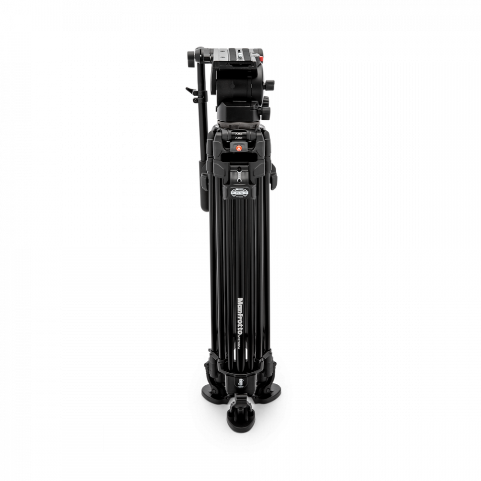 Manfrotto 526 Video Head with 645 Fast Twin Alu leg Tripod kit (MVK526TWINFA) - Image 6