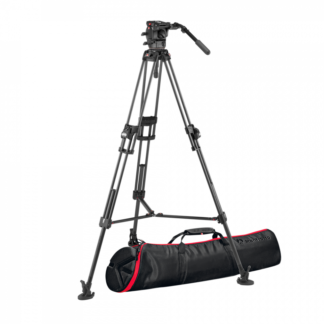 Manfrotto 526 Video Head with 645 Fast Twin Carbon leg Tripod kit(MVK526TWINFC)