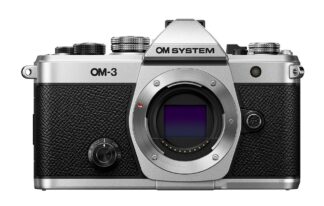 OM SYSTEM OM-3 body silver