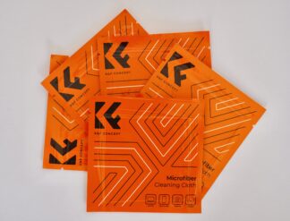 Optikas tīrīšanas mikrošķiedras drāniņa, vakumā atsevišķi iepakota, 5 gab. komplekts