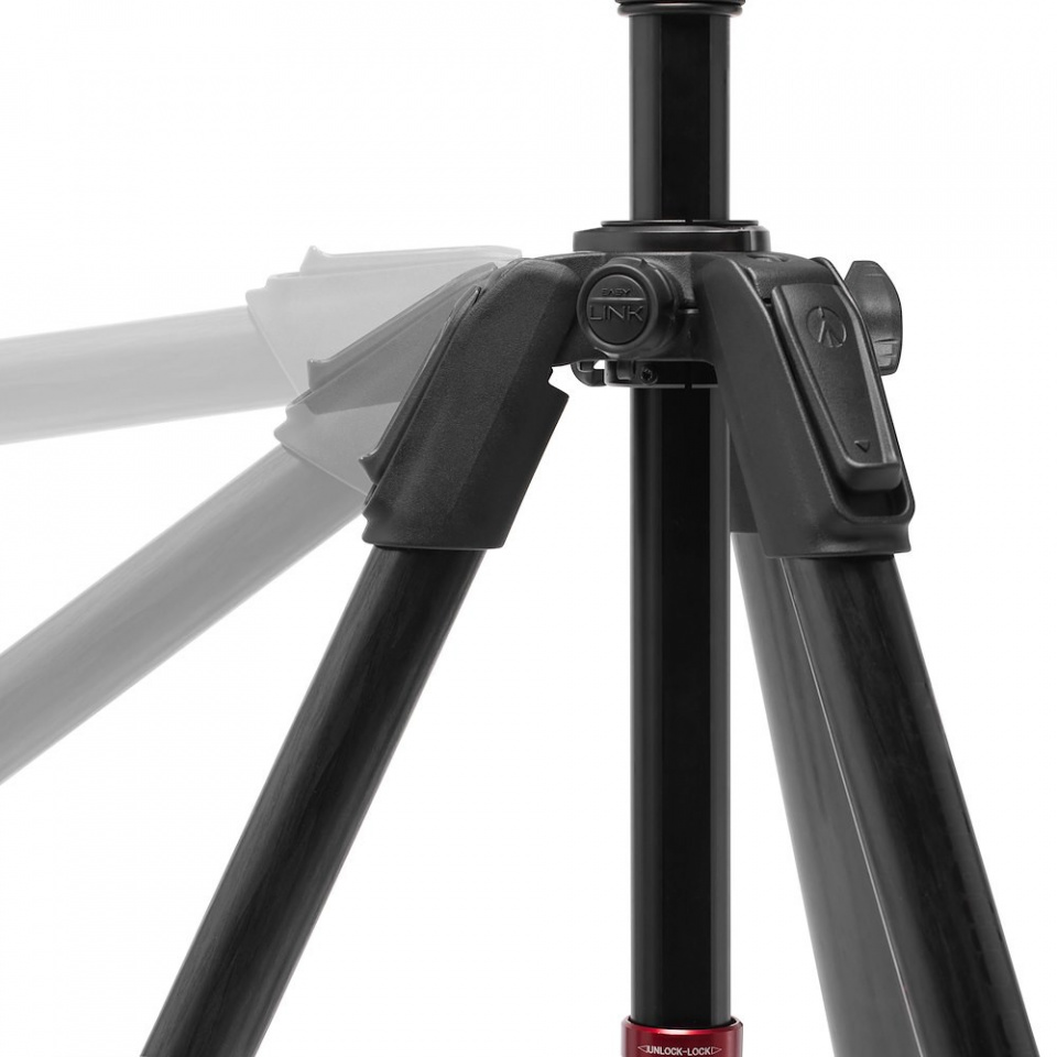 Manfrotto 502 Video Head with 055 Video Carbon fiber 4-s leg tripod kit (MVK502055CXPRO3V) - Image 5