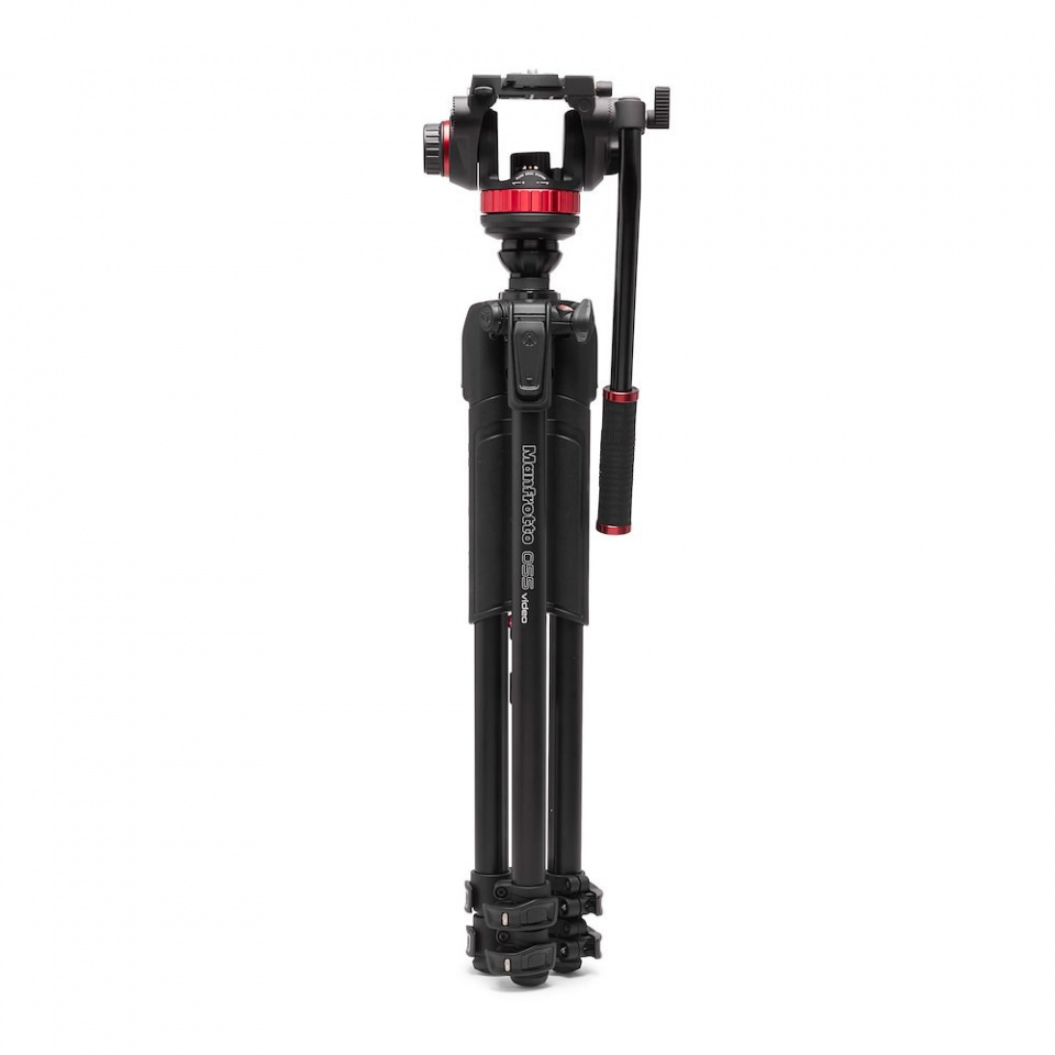 Manfrotto 502 Video Head with 055 Video Alu 3-s leg tripod kit (MVK502055XPRO3V) - Image 2