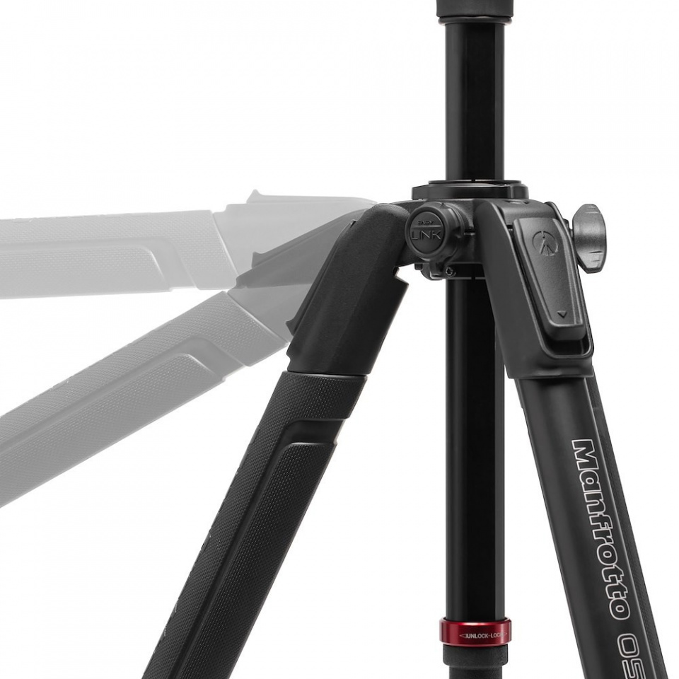 Manfrotto 502 Video Head with 055 Video Alu 3-s leg tripod kit (MVK502055XPRO3V) - Image 6