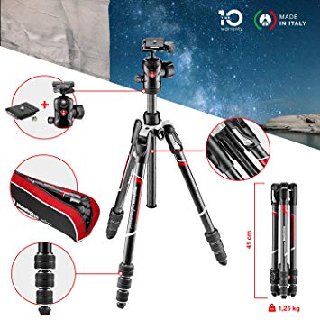 Manfrotto tripod kit Befree Advanced MKBFRTC4-BH Carbon - Image 2