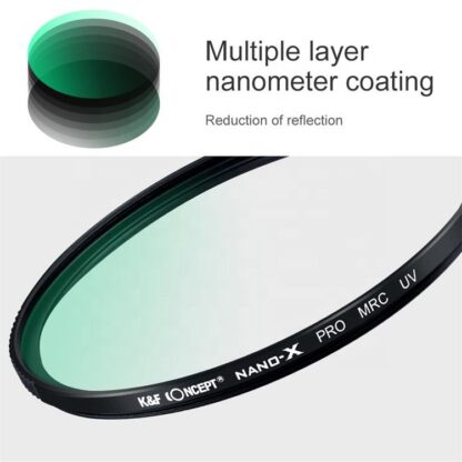 K&F Concept 82mm UV Nano-X filter - Image 3