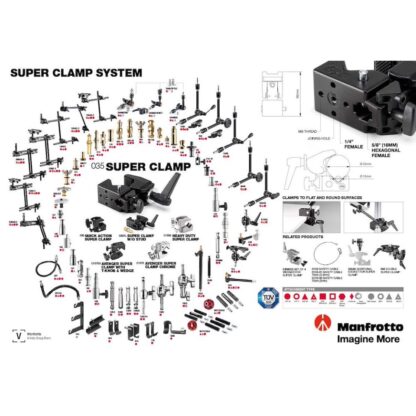 Manfrotto 035FTC SUPER CLAMP - Image 2