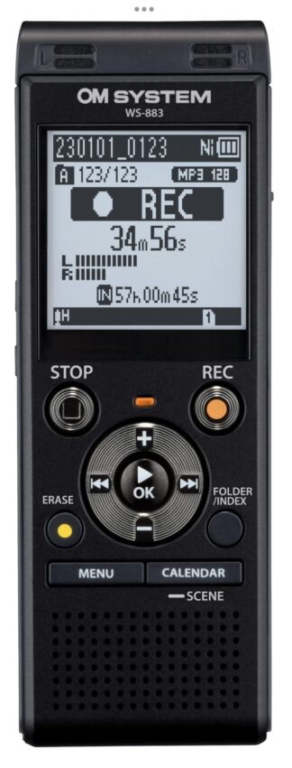 OM SYSTEM WS-883 Digital Voice Recorder