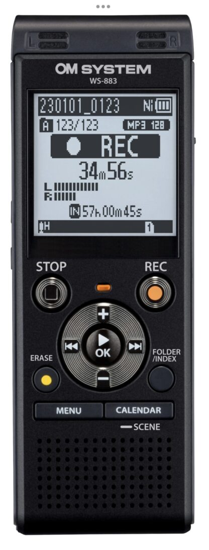 OM SYSTEM WS-883 Digital Voice Recorder