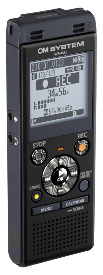 OM SYSTEM WS-883 Digital Voice Recorder - Image 2