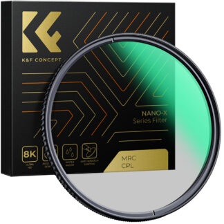 K&F Concept 77mm CPL Nano-X filter