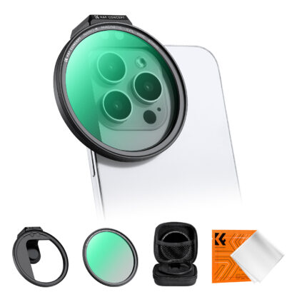 K&F Concept 67mm CPL Magnetic phone clip filter - Image 2