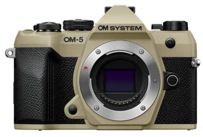 OM SYSTEM OM-5 Mark II body sand beige
