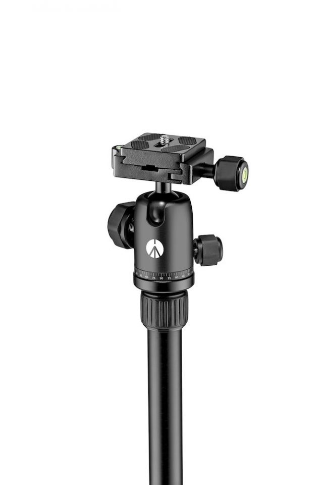 Manfrotto MKELES5BK-BH Element Traveller Small statīvs melns - Image 2