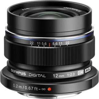 Olympus M.Zuiko Digital 12mm F2.0 blk