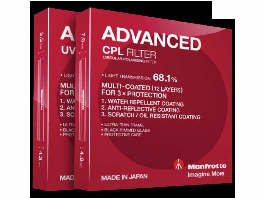 Manfrotto Advanced CPL 55mm filtrs