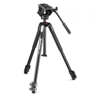 Manfrotto MK190X3 with MVH500AH Fluid head Video kit